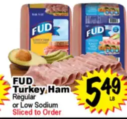Superior Grocers FUD Turkey Ham offer