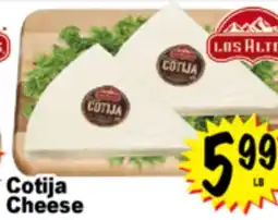 Superior Grocers Cotija Cheese offer