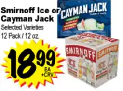 Superior Grocers Smirnoff Ice or Cayman Jack offer
