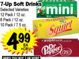 Superior Grocers 7-Up Soft Drinks offer