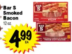 Superior Grocers Bar S Smoked Bacon offer