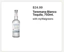 Walgreens Teremana Blanco Tequila, 750ml offer
