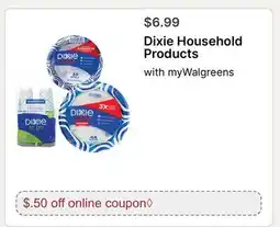 Walgreens Dixie Household Products offer