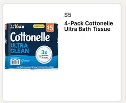 Walgreens Cottonelle Ultra Bath Tissue offer
