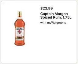 Walgreens Captain Morgan Spiced Rum offer