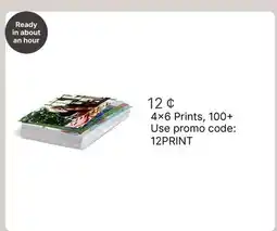 Walgreens 4x6 Prints, 100+ offer