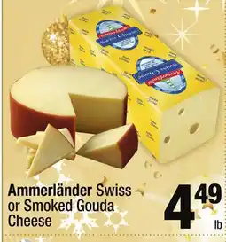Super King Markets Ammerländer Swiss or Smoked Gouda Cheese offer