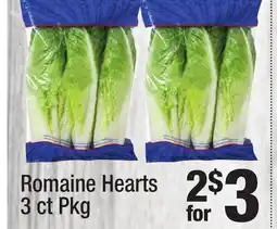 Super King Markets Romaine Hearts offer