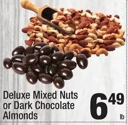 Super King Markets Deluxe Mixed Nuts or Dark Chocolate Almonds offer