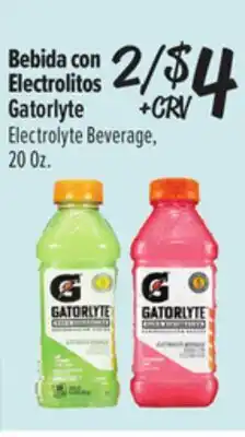 El Super Gatorlyte Electrolyte Beverage offer