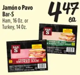 El Super Ham, 16 Oz. or Turkey, 14 Oz offer