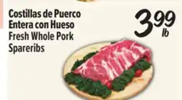 El Super Fresh Whole Pork Spareribs offer