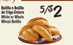 El Super White or Whole Wheat Bolillo offer