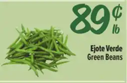 El Super Green Beans offer