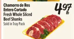 El Super Fresh Whole Sliced Beef Shanks offer