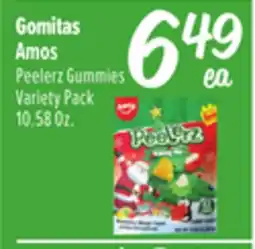 El Super Amos Peelerz Gummies Variety Pack offer