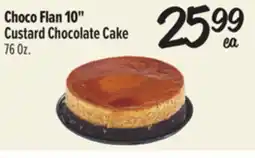 El Super Choco Flan 10 Custard Chocolate Cake offer