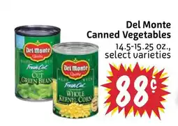 Foodmaxx Del Monte Canned Vegetables offer