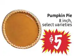 Foodmaxx Pumpkin Pie offer