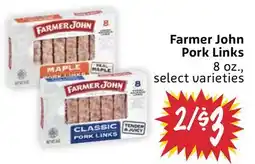 Foodmaxx Farmer John Pork Links offer