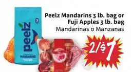 Foodmaxx Peelz Mandarins 3 lb. bag or Fuji Apples 3 lb. bag offer