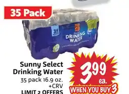 Foodmaxx Sunny Select Drinking Water offer