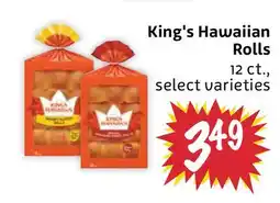 Foodmaxx King's Hawaiian Rolls offer