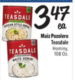 El Super Fresh Teasdale Hominy offer