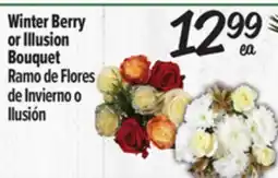 El Super Fresh Winter Berry or Illusion Bouquet offer