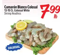 El Super Fresh 13-15 Ct. Colossal White Shrimp offer