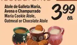 El Super Fresh Maria Cookie Atole, Oatmeal or Chocolate Atole offer