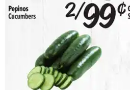 El Super Fresh Cucumbers offer