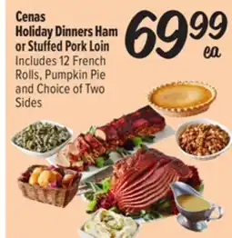 El Super Fresh Holiday Dinners Ham or Stuffed Pork Loin offer