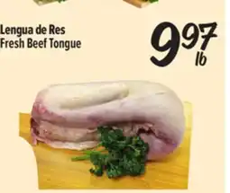 El Super Fresh Fresh Beef Tongue offer
