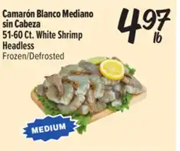 El Super Fresh 51-60 Ct. White Shrimp Headless offer
