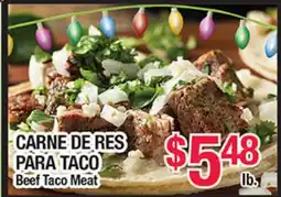 Torres Supermercado CARNE DE RES PARA TACO offer