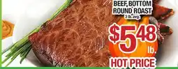 Torres Supermercado BEEF, BOTTOM ROUND ROAST offer