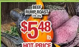 Torres Supermercado BEEF RUMP, ROAST offer