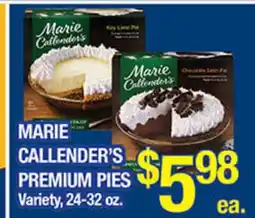 Torres Supermercado MARIE CALLENDER'S PREMIUM PIES offer