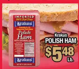 Torres Supermercado Krakus Polish Ham offer