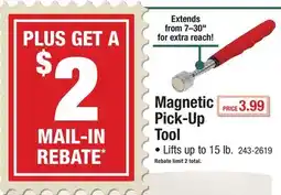 Menards Magnetic Pick-Up Tool offer