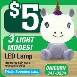 Menards LED Lamp offer