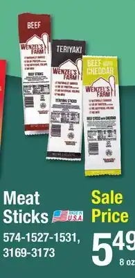 Menards Meat Sticks offer