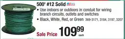 Menards 500' #12 Solid offer