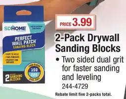 Menards 2-Pack Drywall Sanding Blocks offer