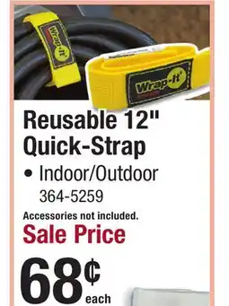 Menards Reusable 12 Quick-Strap offer