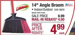 Menards 14 Angle Broom offer