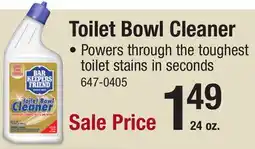 Menards Toilet Bowl Cleaner offer