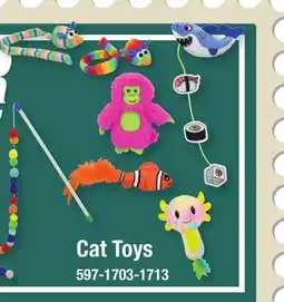 Menards Cat Toys offer