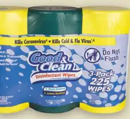 Menards 3-Pack Disinfecting Wipes offer